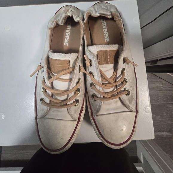 Sz7 white slip on converse - Picture 1 of 5